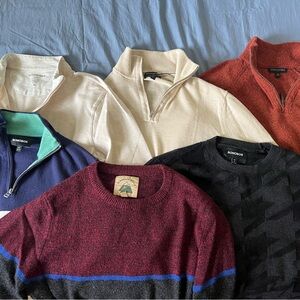 Men’s Medium Sweater Lot (5)